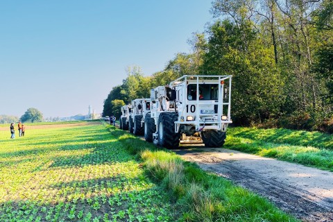 Vibro-Trucks auf heißer Spur: Seismische Messungen in Oelde für klimafreundliche Energie